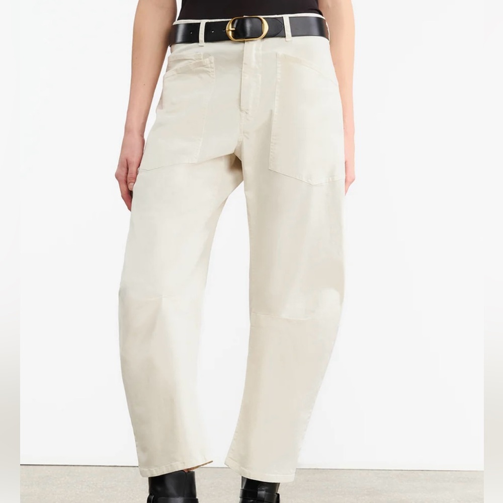 Nili Lotan Women’s Shon Pants in Eggshell. Size 2. Excellent Condition. - Picture 3 of 11